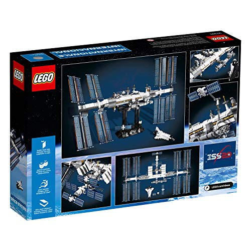 LEGO Ideas International Space Station 21321 Building Kit, Adult Set for Display, Makes a Great Birthday Present (864 Pieces)