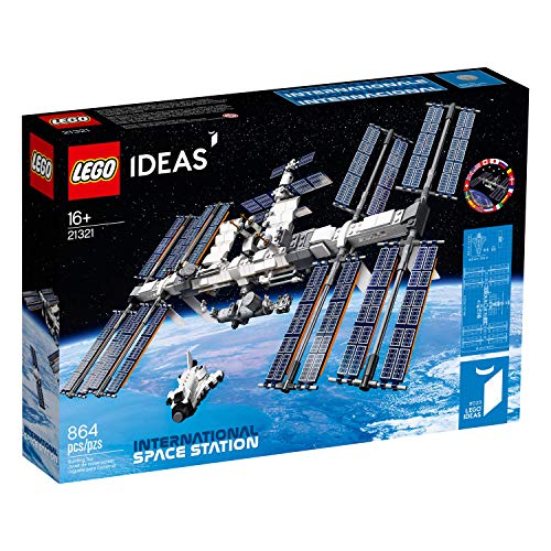 LEGO Ideas International Space Station 21321 Building Kit, Adult Set for Display, Makes a Great Birthday Present (864 Pieces)