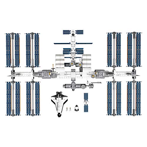 LEGO Ideas International Space Station 21321 Building Kit, Adult Set for Display, Makes a Great Birthday Present (864 Pieces)