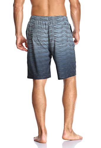 Flytop Mens Swim Trunks Quick Dry Board Shorts with Zipper Pockets Bathing Suit