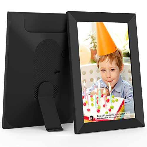 32GB FRAMEO 10.1 Inch Smart WiFi Digital Photo Frame 1280x800 IPS LCD Touch Screen, Auto-Rotate Portrait and Landscape, Built in 32GB Memory, Share Moments Instantly via Frameo App from Anywhere