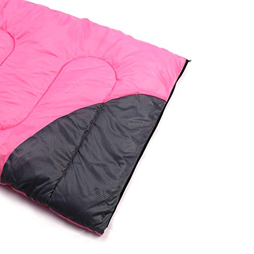 tuphen- Sleeping Bags for Adults Kids Boys Girls Backpacking Hiking Camping Cotton Liner, Cold Warm Weather 4 Seasons Winter, Fall, Spring, Summer, Indoor Outdoor Use, Lightweight & Waterproof