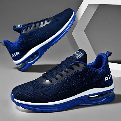 Autper Mens Air Athletic Running Tennis Shoes Lightweight Sport Gym Jogging Walking Sneakers US 6.5-US12.5