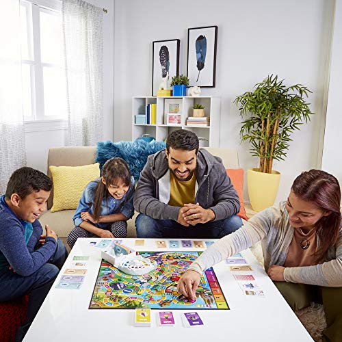 Hasbro Gaming The Game of Life Game, Family Board Game for 2-4 Players, Indoor Game for Kids Ages 8 and Up, Pegs Come in 6 Colors