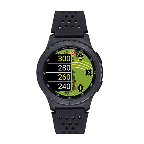 SkyCaddie LX5 Golf GPS Watch - Touchscreen Golf Range Finder & Shot Tracker Smartwatch w/ 35K Courses, IntelliGreen, Holevue, & Digital Scorecard - Bundle with PlayBetter Portable Charger