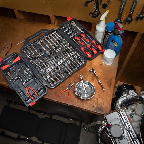 Crescent 180 Piece Professional Tool Set in Tool Storage Case - CTK180