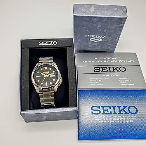 Seiko 5 Sports Automatic 100m Black Dial Watch SRPE57K1