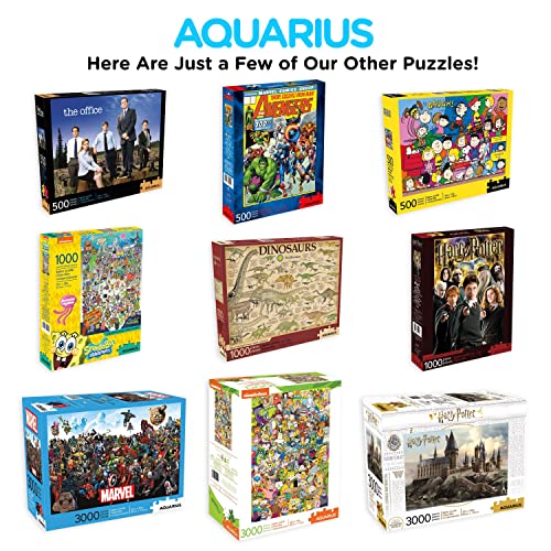 AQUARIUS Random Galaxy Cat Pizza Puzzle (500 Piece Jigsaw Puzzle) - Officially Licensed Random Galaxy Merchandise & Collectibles - Glare Free - Precision Fit - Virtually No Puzzle Dust - 16x20 Inches