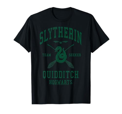 Harry Potter Slytherin Team Seeker Hogwarts Quidditch T-Shirt