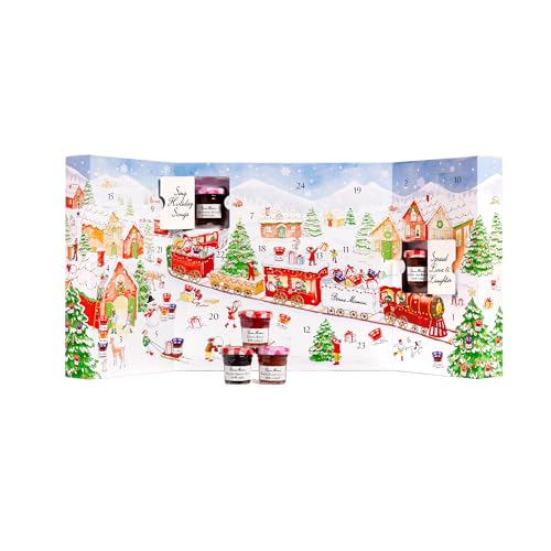 Bonne Maman 2024 Limited Edition Advent Calendar, 24 Mini Spreads