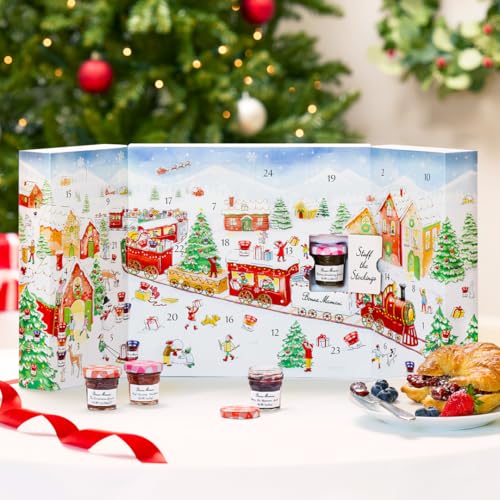 Bonne Maman 2024 Limited Edition Advent Calendar, 24 Mini Spreads