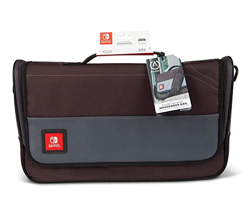 PowerA Everywhere Messenger Bag for Nintendo Switch or Nintendo Switch Lite, Gaming Case, Carrying Case for Accessories, Console Case - Nintendo Switch