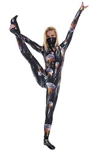 Slip Ins DiveSkins Zippered Full Body Diving Skin with Rash Guard, UV Protection for Surfing, Swimming, Diving, Snorkeling, Water Sports