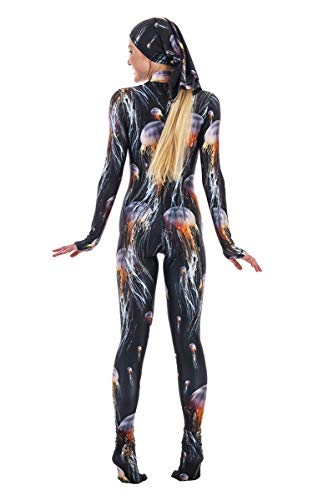 Slip Ins DiveSkins Zippered Full Body Diving Skin with Rash Guard, UV Protection for Surfing, Swimming, Diving, Snorkeling, Water Sports