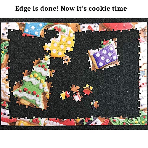 Christmas Puzzles 300 Pieces for Adults Large Pieces Cookies Jigsaw Puzzle for Kids 300 Sweets Christmas Puzzles for Family (Christmas Cookies)