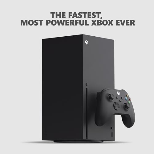 Xbox Series X 1TB SSD Console - Includes Xbox Wireless Controller - Up to 120 frames per second - 16GB RAM 1TB SSD - Experience True 4K Gaming - Xbox Velocity Architecture