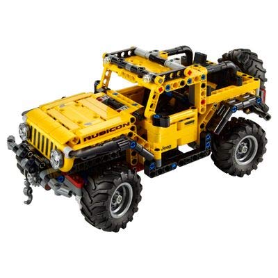 LEGO Technic Jeep Wrangler 4x4 Toy Car 42122 Model Building Kit - All Terrain Off Roader SUV Set, Authentic and Functional Design, STEM Birthday Gift Idea for Kids, Boys, and Girls Ages 9+