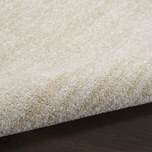 Nourison Essentials Indoor/Outdoor Ivory Beige 8' x 10' Area Rug, Easy Cleaning, Non Shedding, Bed Room, Living Room, Dining Room, Backyard, Deck, Patio (8x10)