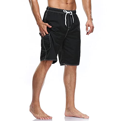 Men's Quick Dry Swim Trunks Board Shorts Swimwear Bathing Suits