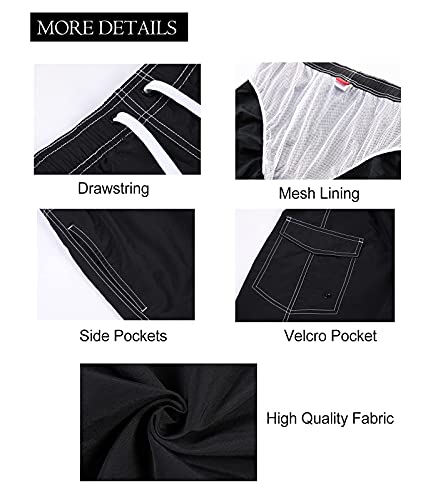 Men's Quick Dry Swim Trunks Board Shorts Swimwear Bathing Suits