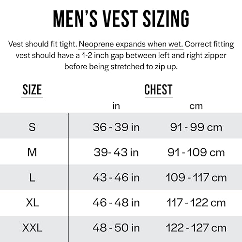 Mens Neoprene Wakesurf Comp Vest - Designed Exclusively for Wake Surfing, but Great for All Other Watersports Activities!