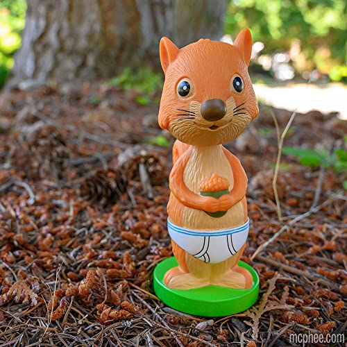 Mcphee Accoutrements Squirrel in Underpants Dashboard Nodder Bobble Head Figure!