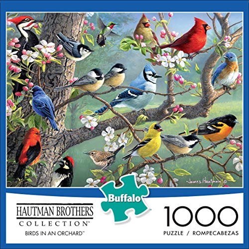 Buffalo Games - Hautman Brothers - Birds in an Orchard - 1000 Piece Jigsaw Puzzle