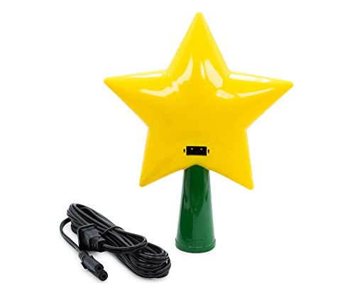 Tree Topper Mario Super Star Gen 2 Plug in Light Up Christmas