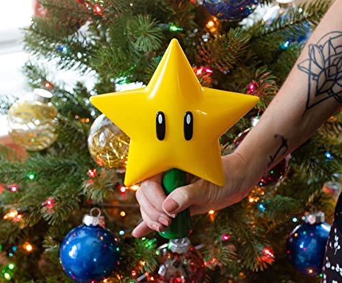 Tree Topper Mario Super Star Gen 2 Plug in Light Up Christmas