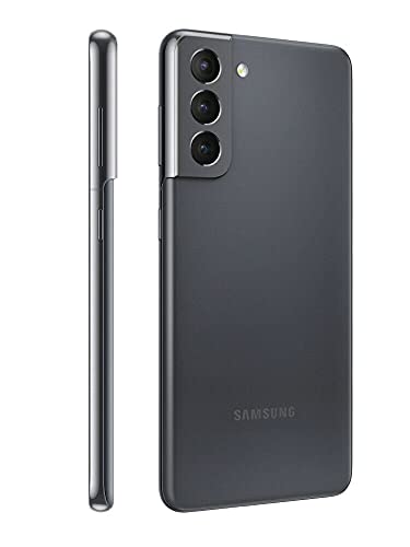 Samsung Electronics Galaxy S21 5G | Factory Unlocked Android Cell Phone | US Version Smartphone | Pro-Grade Camera, 8K Video, 64MP High Res | 128GB, Phantom Gray (SM-G991UZAAXAA)