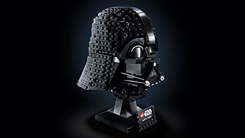 LEGO Star Wars Darth Vader Helmet Set, Mask Model Kit for Adults to Build and Display, Collectible Star Wars Home Décor, Graduation Gift Idea, 75304