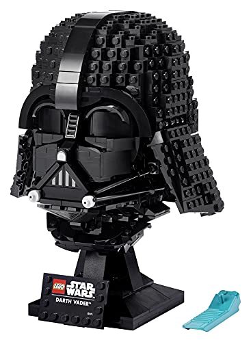 LEGO Star Wars Darth Vader Helmet Set, Mask Model Kit for Adults to Build and Display, Collectible Star Wars Home Décor, Graduation Gift Idea, 75304