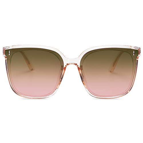 SOJOS Trendy Oversized Sunglasses for Women and Men