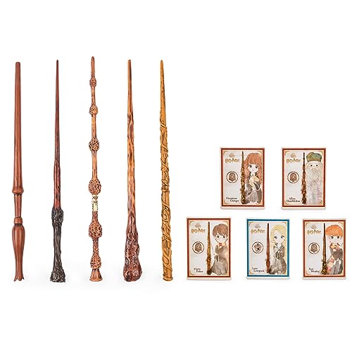 Wizarding World Harry Potter, 12-inch Spellbinding Albus Dumbledore Magic Wand with Spell Card, Easter Basket Gifts, Kids Toys for Ages 6 and up