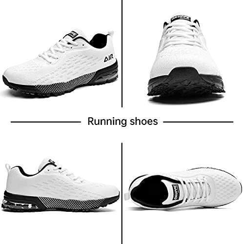 QAUPPE Mens Air Running Shoes Athletic Trail Tennis Sneaker (US7-12.5 D(M)