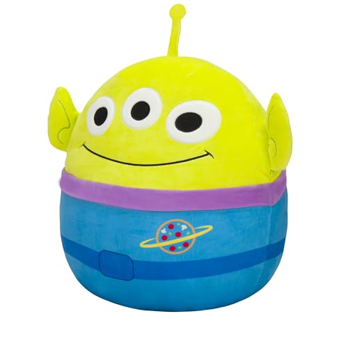 Squishmallows Pixar 14-Inch Plush - Add Alien to Your Squad, Ultrasoft Stuffed Animal Large Toy, Official Kellytoy