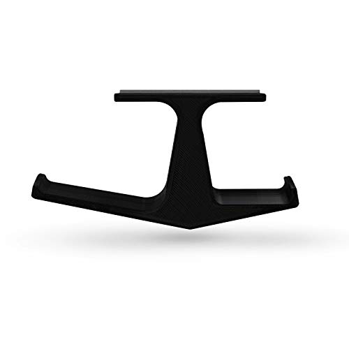 BRAINWAVZ The Gorgon - Under Desk Game Controller & Headphone Holder for XBOX, PS4, PS5, Series One, Steelseries, PC & Most Gamepads & Headsets, Screwless Hanger Stand, Black