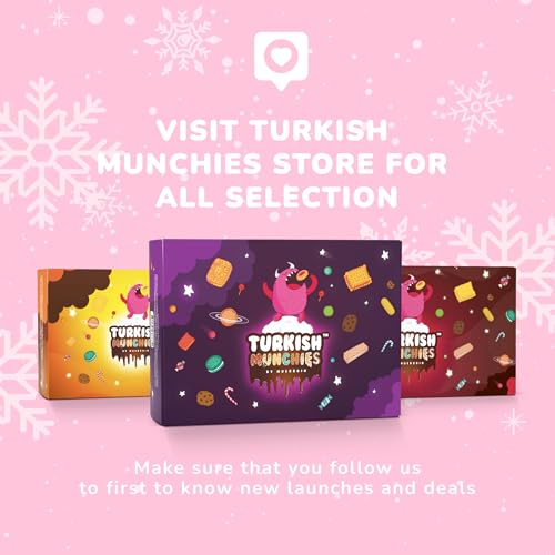 Midi International Snack Box | Premium Exotic Foreign Snacks | Unique Snack Food Gifts Included | Try Extraordinary Turkish Snacks | Candies from Around the World | 12 Full-Size + 1 Bonus Snacks