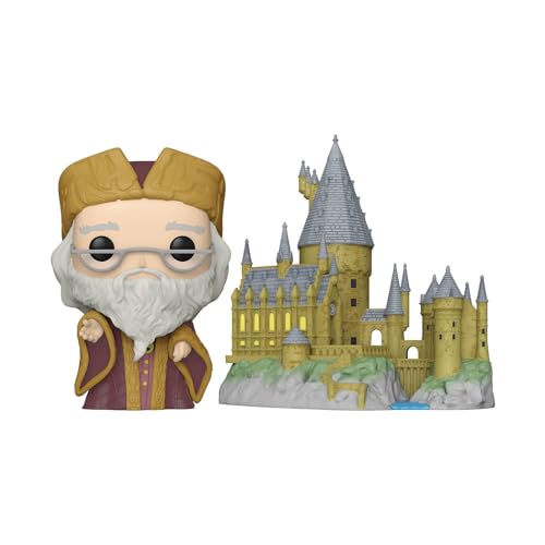 Funko Pop! Town: Harry Potter 20th Anniversary - Dumbledore with Hogwarts