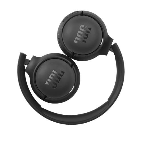 JBL Tune 510BT: Wireless On-Ear Headphones with Purebass Sound - Black