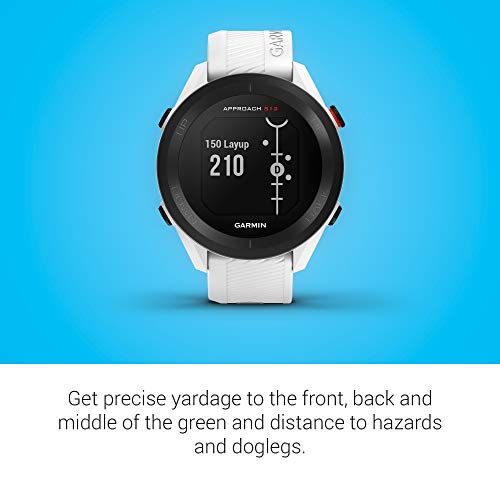 Garmin Approach S12, Easy-to-Use GPS Golf Watch, 42k+ Preloaded Courses, White, 010-02472-02