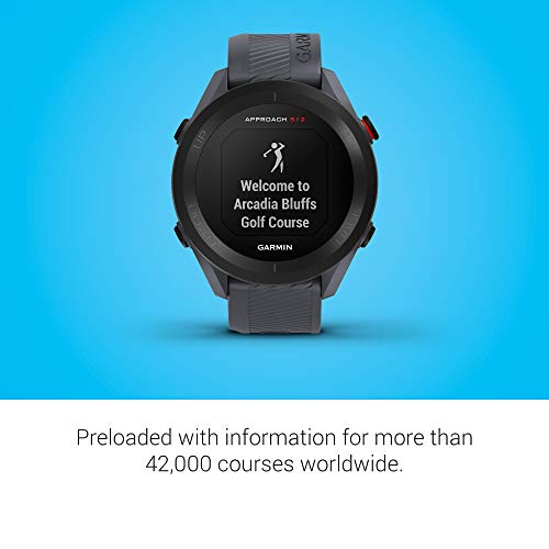 Garmin Approach S12, Easy-to-Use GPS Golf Watch, 42k+ Preloaded Courses, Granite Blue, 010-02472-01