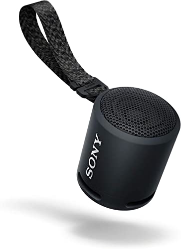 Sony SRSXB13/B Extra Bass Portable Waterproof Speaker with Bluetooth, USB Type-C, 16 Hours Battery Life