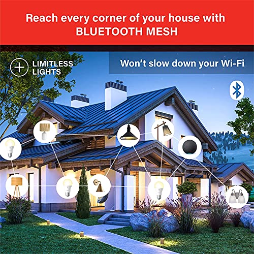 Sengled Smart Light Bulbs, Bluetooth Mesh, Bulbs That Work with Alexa Only, Dimmable LED E26 A19, 60W Equivalent Soft White 800LM, High CRI, Brightness, 6 Pack