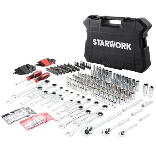 TRUE MECHANIC™ 303-Piece Mechanics Tool Set and Socket Set, Professional, SAE/Metric