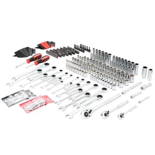 TRUE MECHANIC™ 303-Piece Mechanics Tool Set and Socket Set, Professional, SAE/Metric