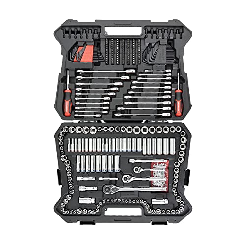 TRUE MECHANIC™ 303-Piece Mechanics Tool Set and Socket Set, Professional, SAE/Metric