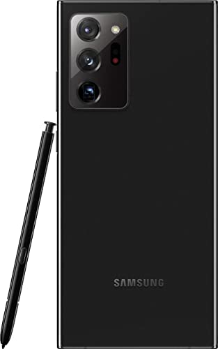 Samsung Electronics Galaxy Note 20 Ultra 5G N986U Android Cell Phone, US Version, 512GB of Storage, Mobile Gaming Smartphone, Long-Lasting Battery, Mystic Black - Verizon Locked - (Renewed)