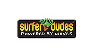 Surfer Dudes Legends & Surfer Pets Wave Powered Mini-Surfer, Pet and Surfboard Beach Toy - Rincon Rex and Santa Cruz