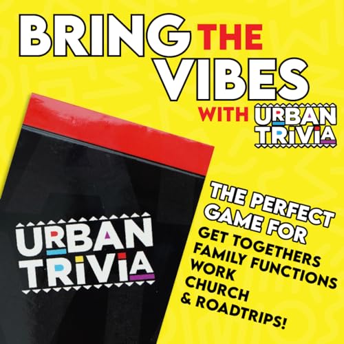 Black Card Game for The Culture! Fun Trivia on Black TV, Movies, Music, Sports, & Growing Up Black! Great Trivia for Adult Game Nights and Family Gatherings.